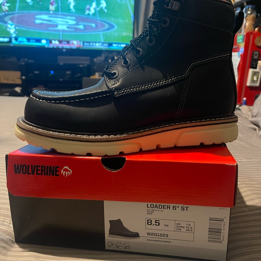 Wolverine Men's Loader 6" ST Black Boots